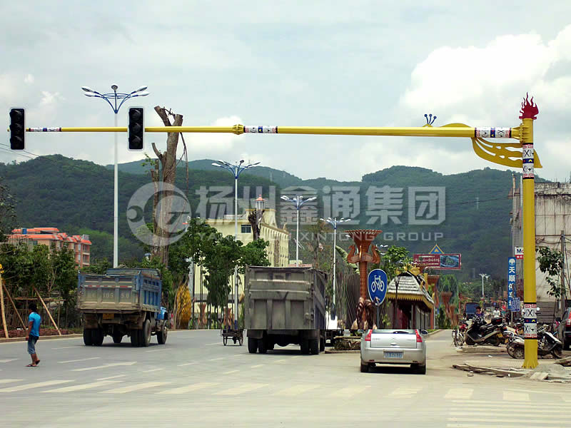 XHDG-045，藏式特色信號(hào)燈桿