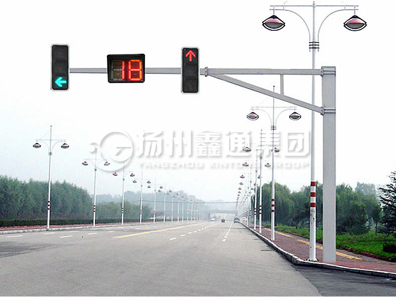 XHDG-052，方桿信號(hào)燈桿，淄博信號(hào)燈桿